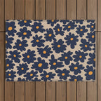 mini floral garden 2  Outdoor Rug Gallery Image 1