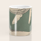 Modern Minimalist Abstract Whales 4 Coffee Mug Gallery Image 4