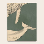 Modern Minimalist Abstract Whales 4 Notebook Gallery Image 4