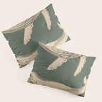 Modern Minimalist Abstract Whales 4 Pillow Sham Gallery Image 3