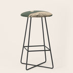 Modern Minimalist Abstract Whales 4 Stool Gallery Image 1