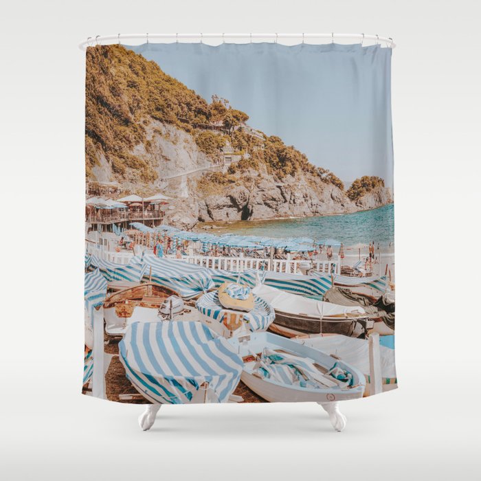 summer beach xix Shower Curtain Gallery Image 1