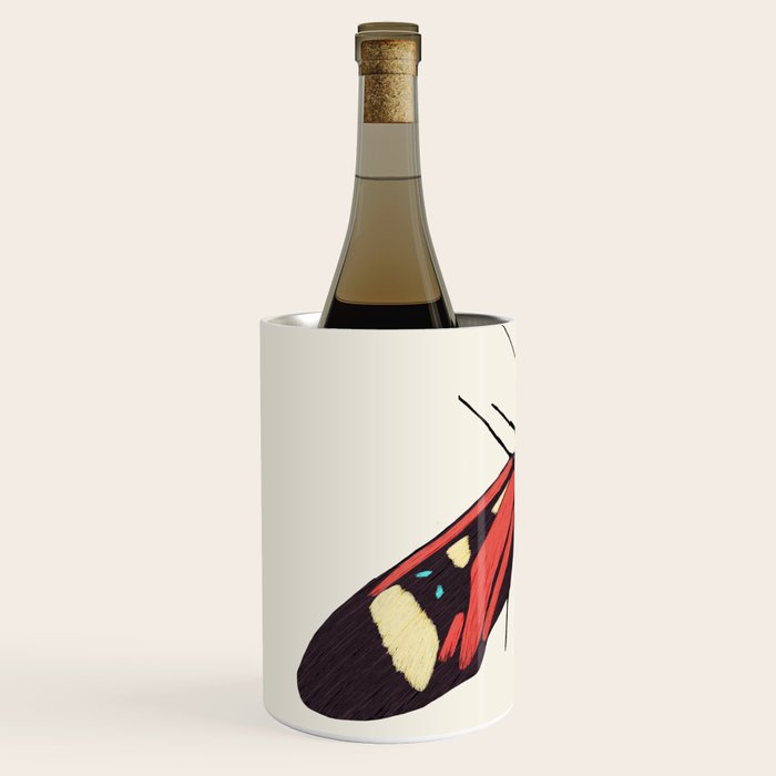  red butterfly Wine Chiller Gallery Image 2