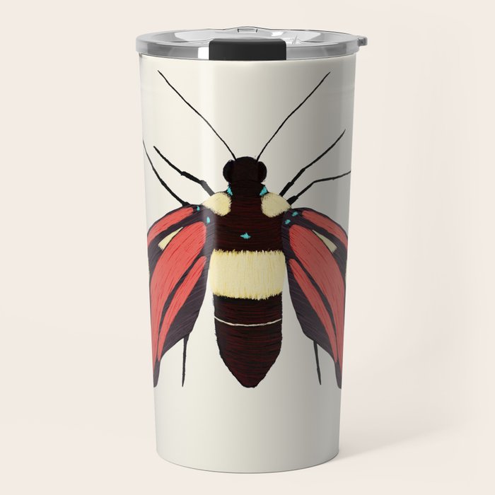  red butterfly Travel Mug Gallery Image 1