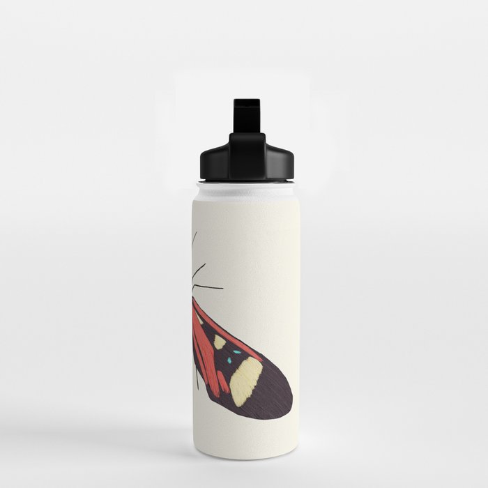  red butterfly Water Bottle Gallery Image 2