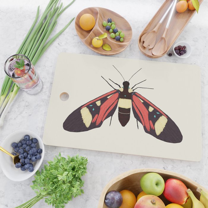  red butterfly Cutting Board Gallery Image 2