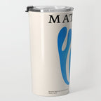 Blue Leaf & Sun: Matisse Paper Cutouts I Travel Mug Gallery Image 3