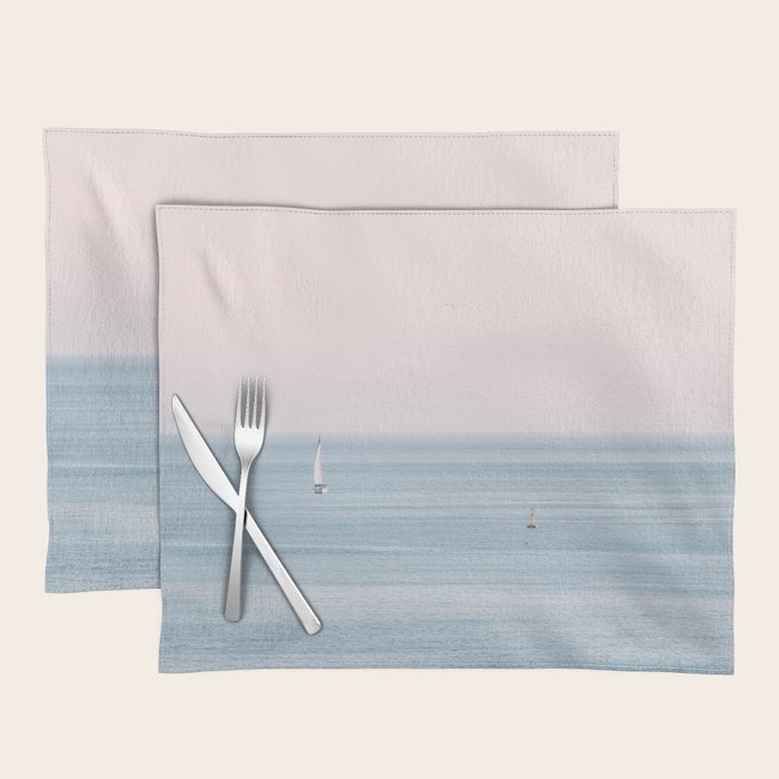 Ocean Pink Sky Placemat Gallery Image 1