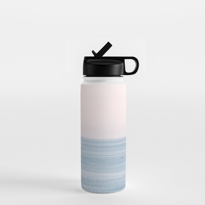 Ocean Pink Sky Water Bottle Gallery Image 1
