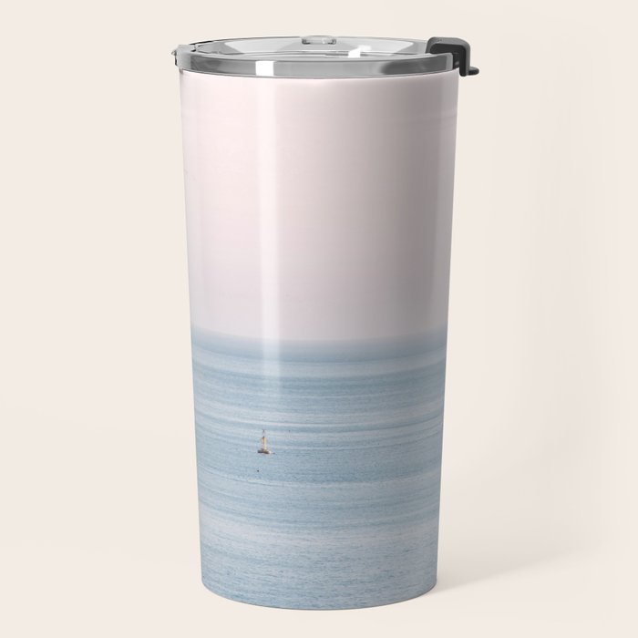 Ocean Pink Sky Travel Mug Gallery Image 2