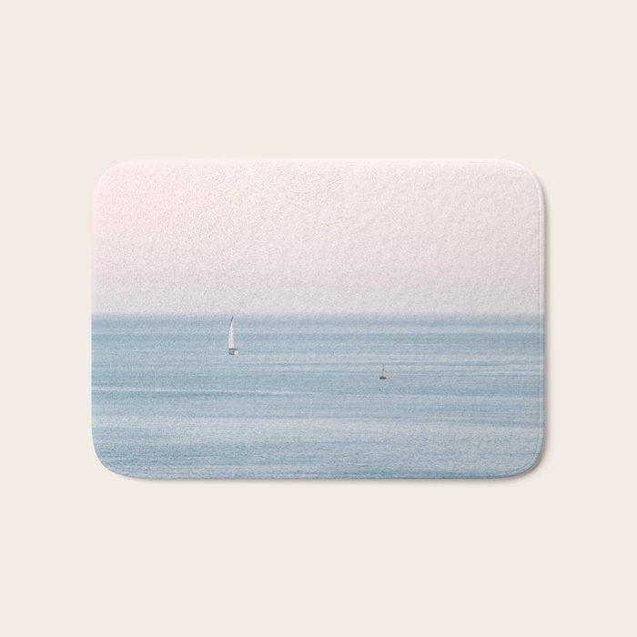 Ocean Pink Sky Bath Mat Gallery Image 1
