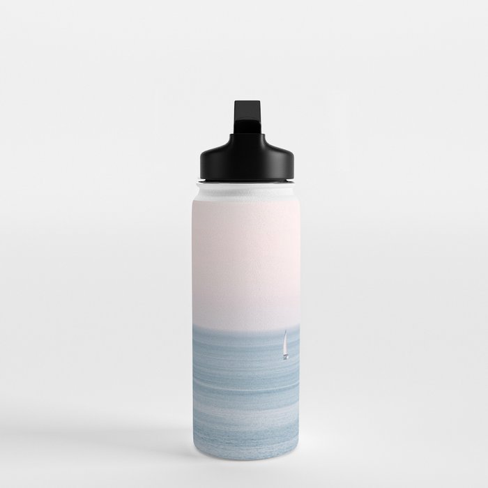 Ocean Pink Sky Water Bottle Gallery Image 3