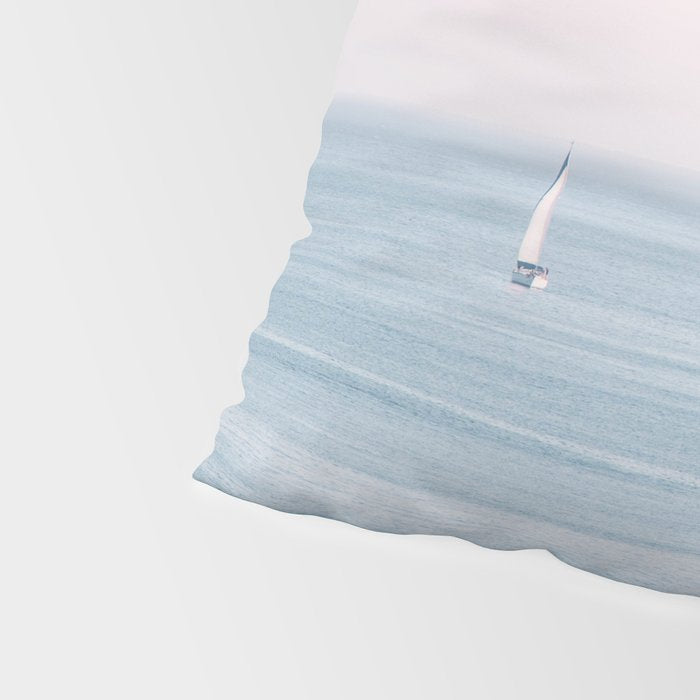 Ocean Pink Sky Pillow Sham Gallery Image 4