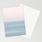 Ocean Pink Sky Stationery Card Gallery Image 2