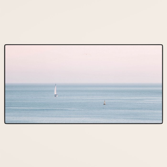 Ocean Pink Sky Desk Mat Gallery Image 3