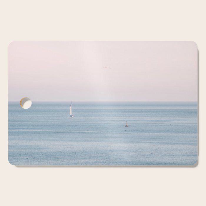Ocean Pink Sky Cutting Board Gallery Image 1