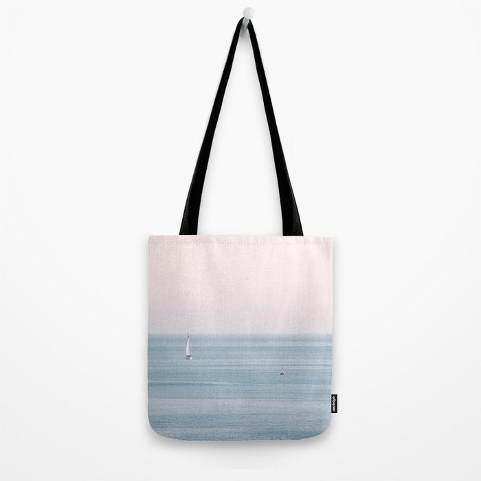 Ocean Pink Sky Tote Bag Gallery Image 2