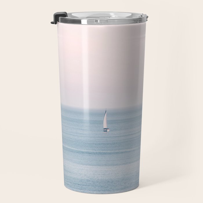 Ocean Pink Sky Travel Mug Gallery Image 3