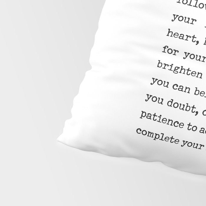 Ralph Waldo Emerson Quote, My Wish For You Pillow Sham Gallery Image 4