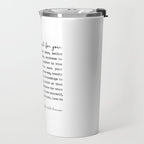 Ralph Waldo Emerson Quote, My Wish For You Travel Mug Gallery Image 2