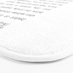 Ralph Waldo Emerson Quote, My Wish For You Bath Mat Gallery Image 3