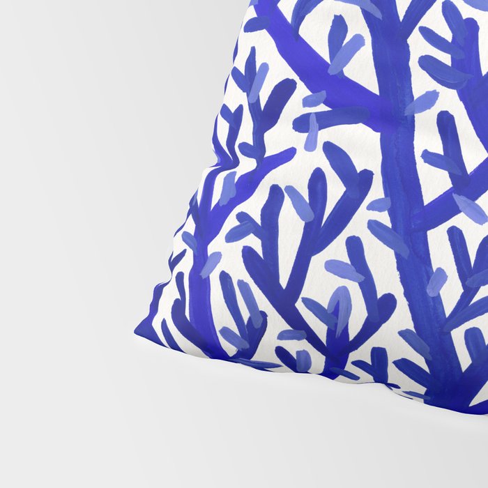 Fan Coral - Navy Pillow Sham Gallery Image 4