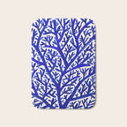 Fan Coral - Navy Bath Mat Gallery Image 1