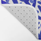 Fan Coral - Navy Bath Mat Gallery Image 2