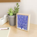 Fan Coral - Navy Mini Art Print Gallery Image 2