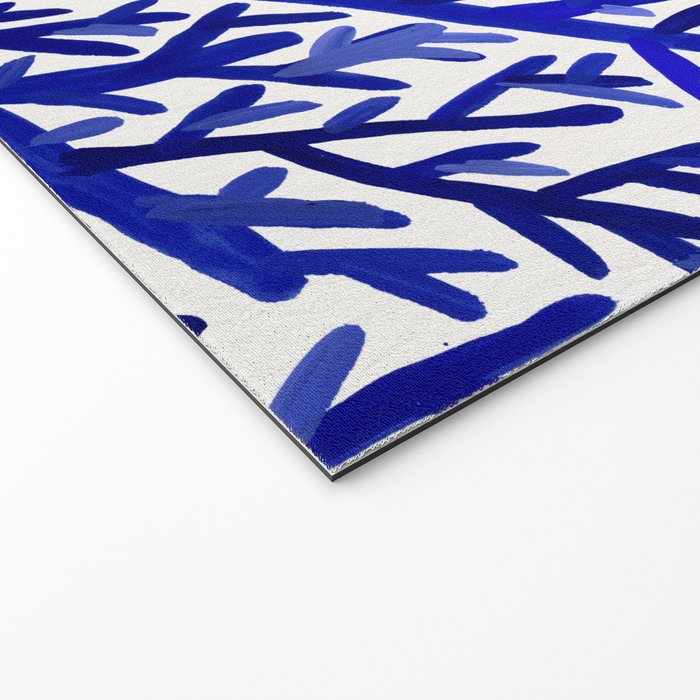 Fan Coral - Navy Welcome Mat Gallery Image 2