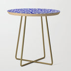 Fan Coral - Navy Side Table Gallery Image 1