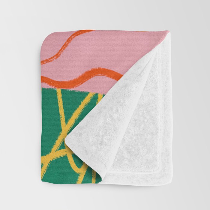 Pop Pattern Collage | PATTERN 10: The Retro Edition Throw Blanket Gallery Image 3