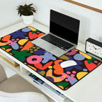 Bright Abstract Pattern #2 Desk Mat Gallery Image 2