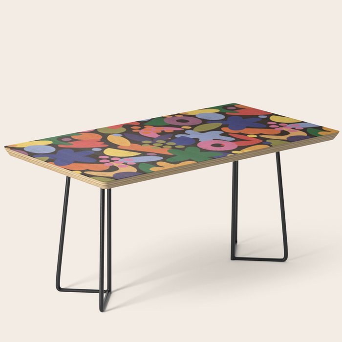 Bright Abstract Pattern #2 Coffee Table Gallery Image 1