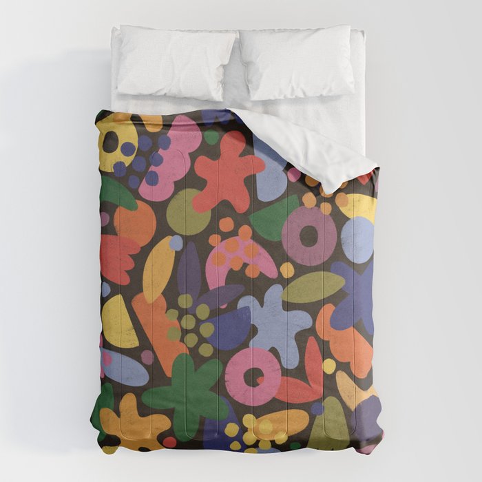 Bright Abstract Pattern #2 Comforter Gallery Image 1