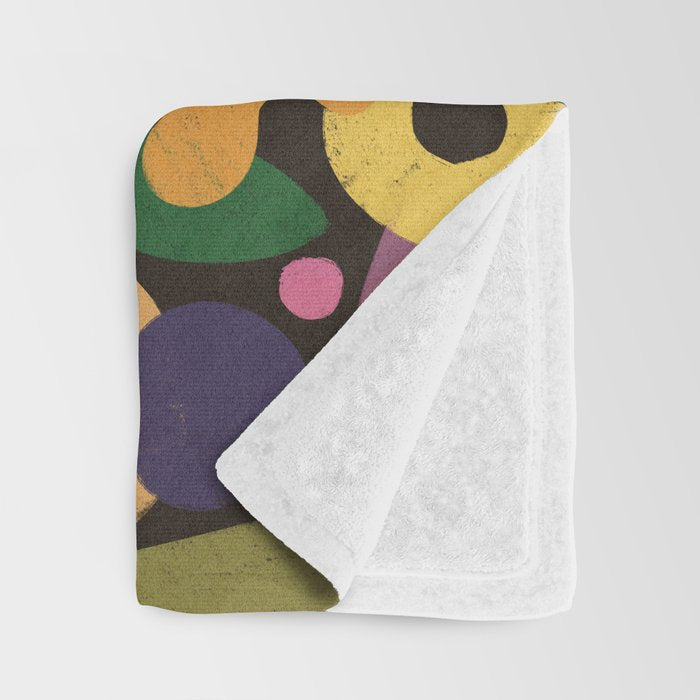 Bright Abstract Pattern #2 Throw Blanket Gallery Image 3
