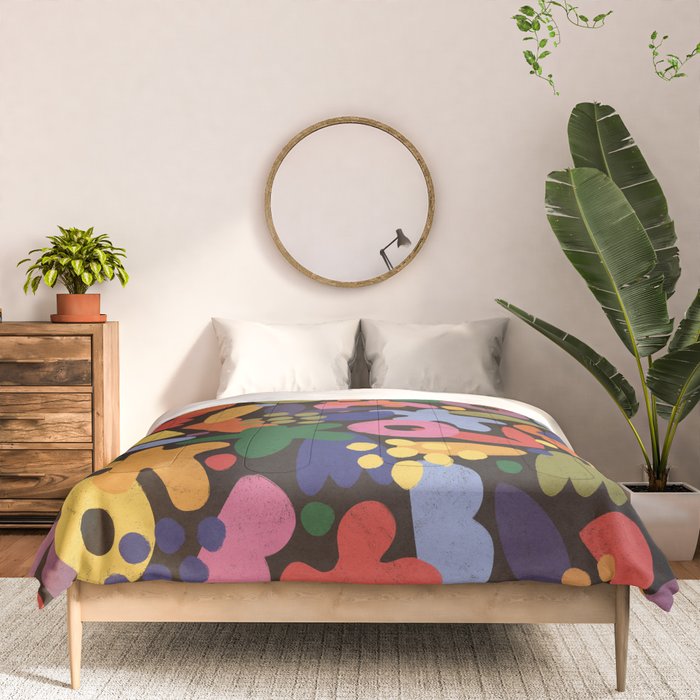 Bright Abstract Pattern #2 Comforter Gallery Image 3