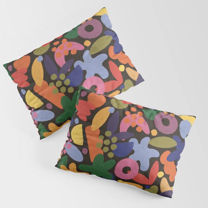 Bright Abstract Pattern #2 Pillow Sham Gallery Image 1