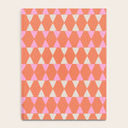 Abstract Triangles Pattern in Pink and Orange Notebook Gallery Image 4