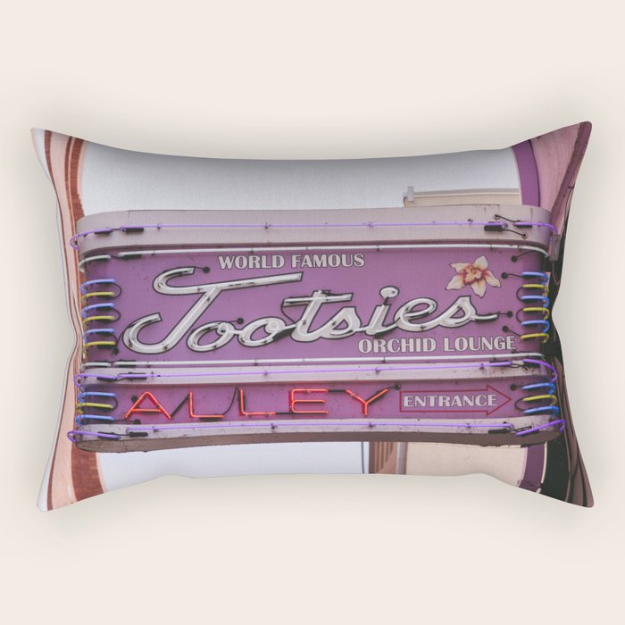 Tootsie's Orchid Lounge - Nashville Rectangular Pillow Gallery Image 1
