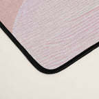 Snowdrop Trio on Blush Pink Desk Mat Gallery Image 4