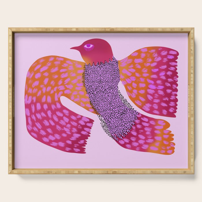 Wild Bird Serving Tray Gallery Image 1