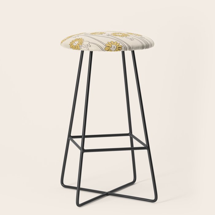 Cat and Plant 45 Stool Gallery Image 1