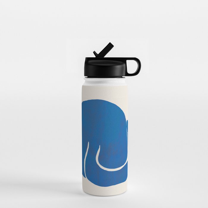 Blue cat Water Bottle Gallery Image 1