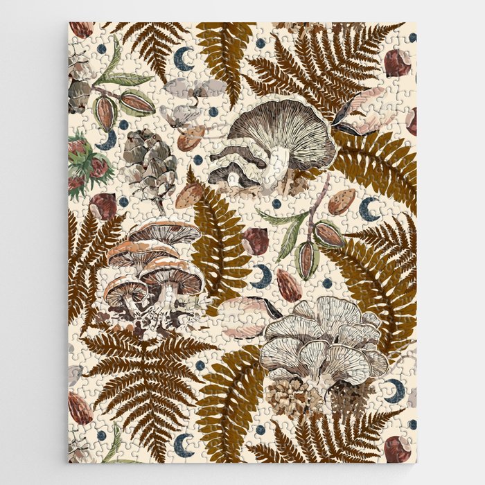 Mushrooms in moon forest A Jigsaw Puzzle Gallery Image 1