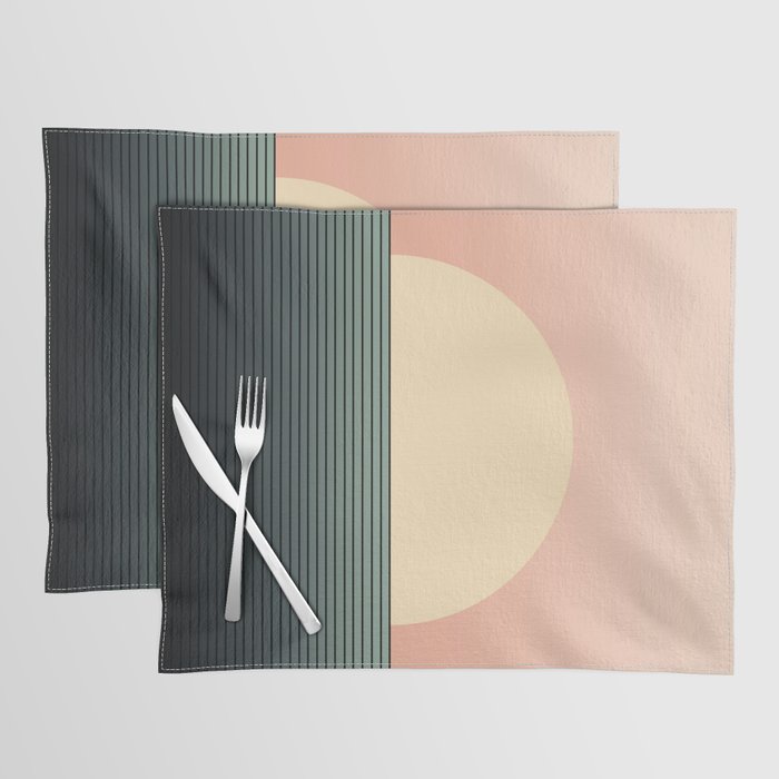 Sunrise / Sunset Abstract Gradient IV Placemat Gallery Image 1