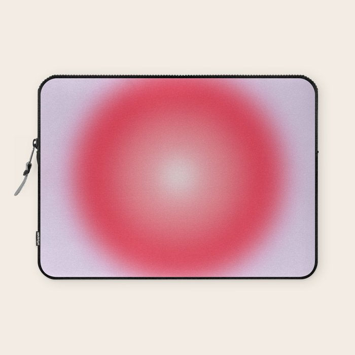 Heart: Aura Gradient 04 Laptop Sleeve Gallery Image 1