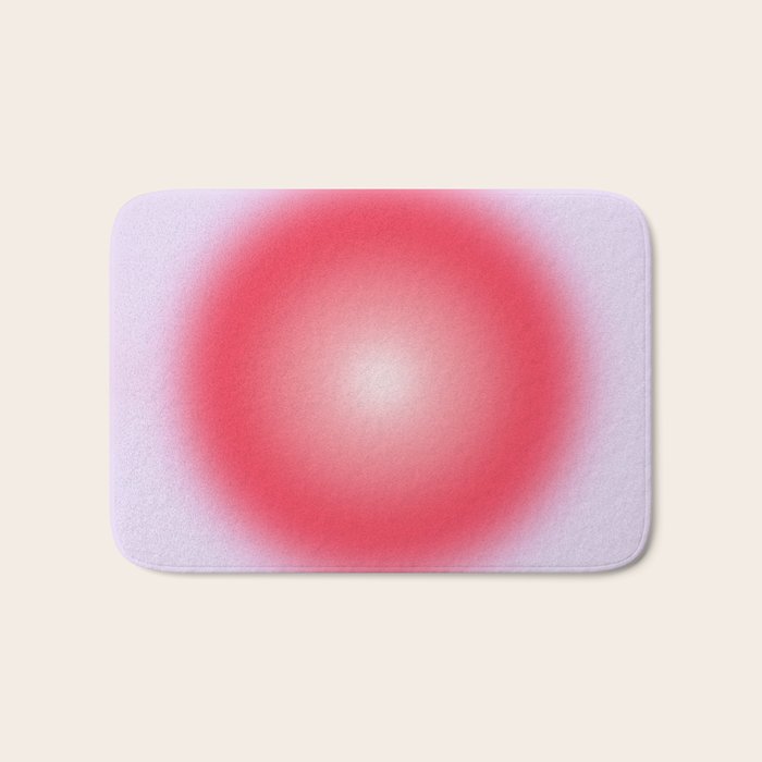 Heart: Aura Gradient 04 Bath Mat Gallery Image 1