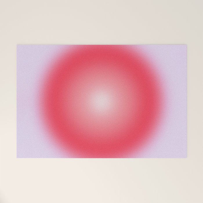 Heart: Aura Gradient 04 Welcome Mat Gallery Image 1