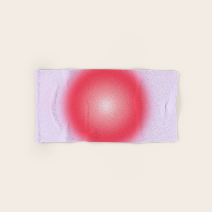 Heart: Aura Gradient 04 Bath Towel Gallery Image 1